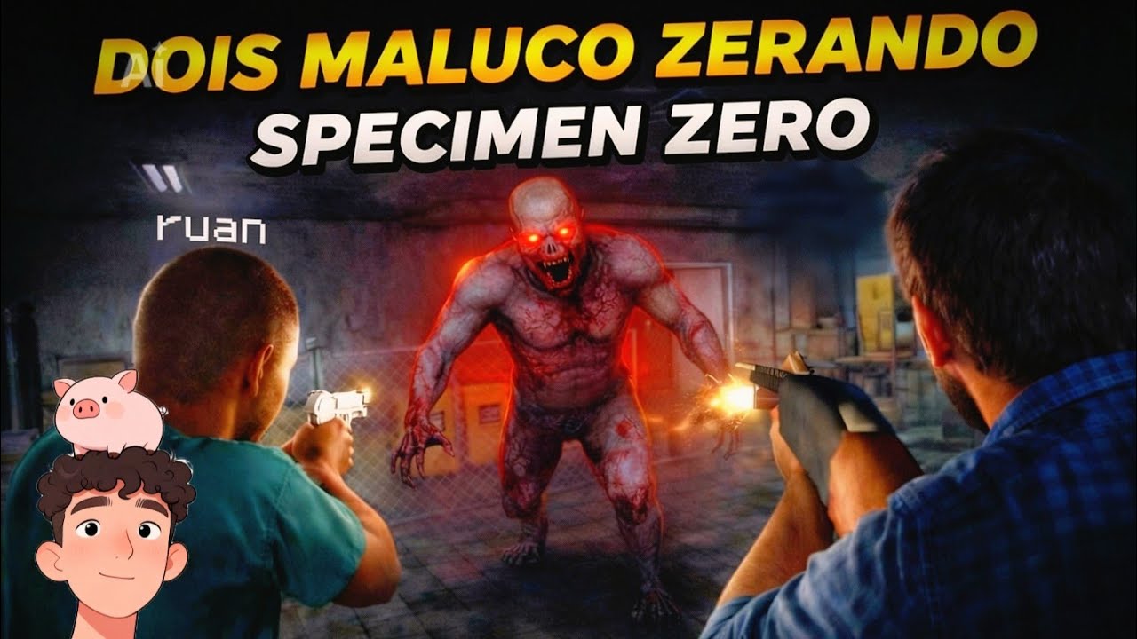 Dois Maluco Zerando Specimen Zero Parte 2 kkkkkk