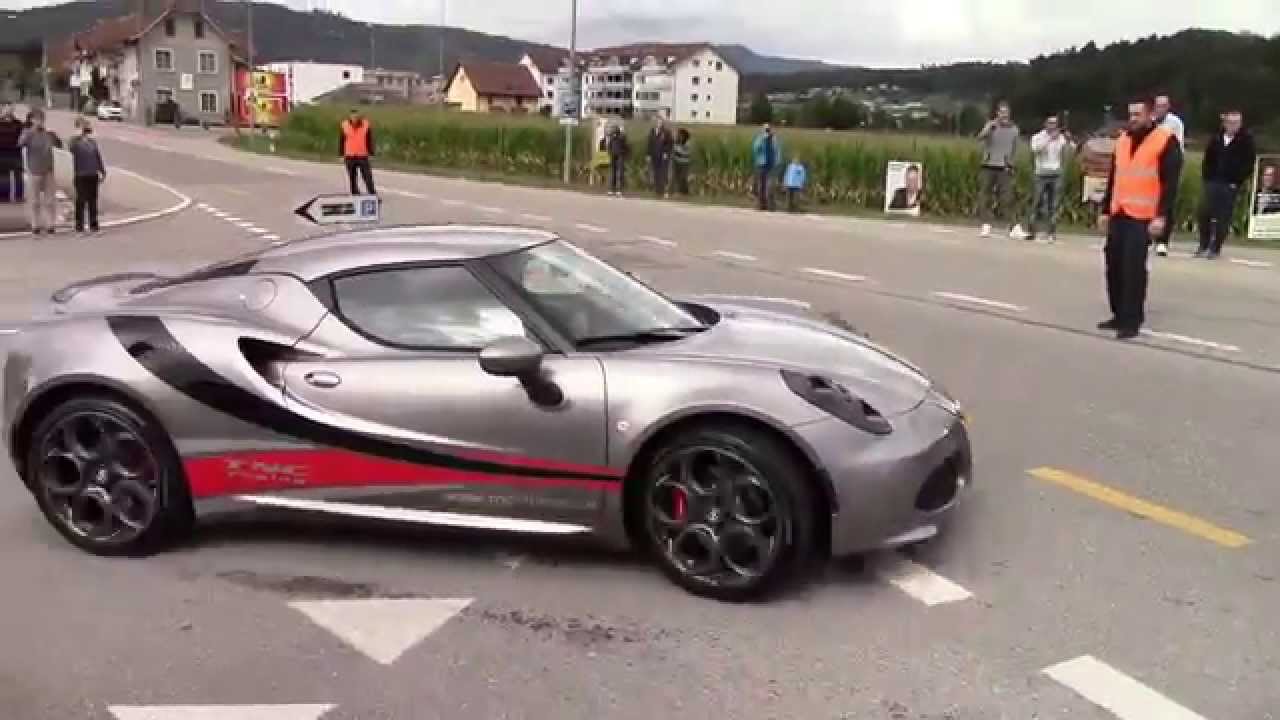 13+ Alfa Romeo 4C Sound Acceleration and driving !
