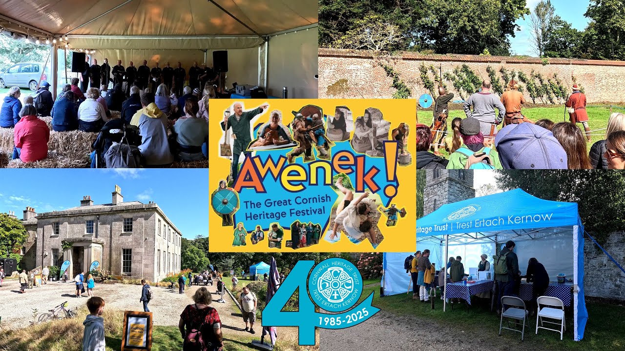 Awenek! The Great Cornish Heritage Festival | Enys Garden, Penryn | Celebrating Cornwall