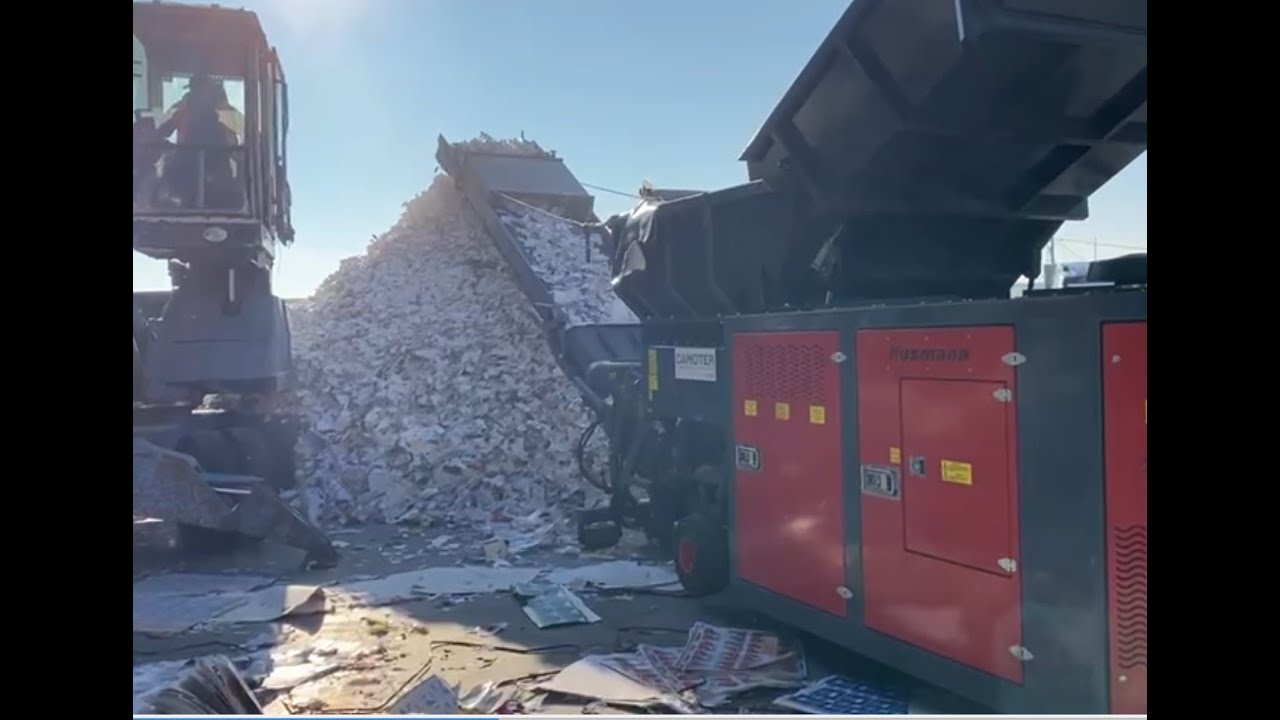 Husmann HL UNI mit Papierwellen