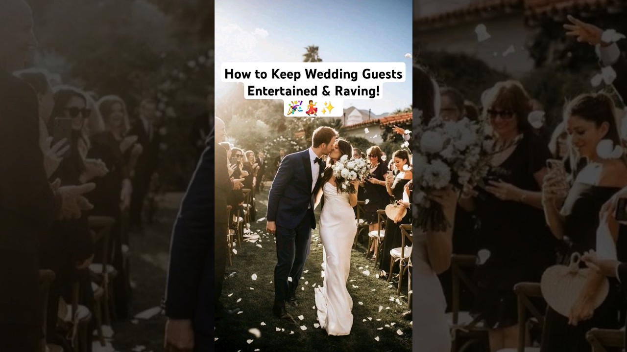 How to Keep Wedding Guests Entertained and Raving! 🎉💃 #weddingentertainment #weddings #wedding