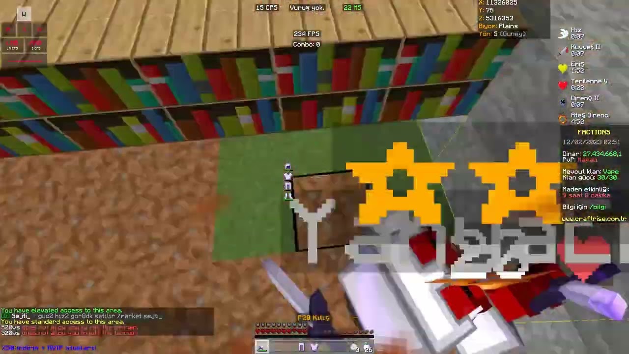 Meydanı Size Bırakmam CraftRise Factions !
