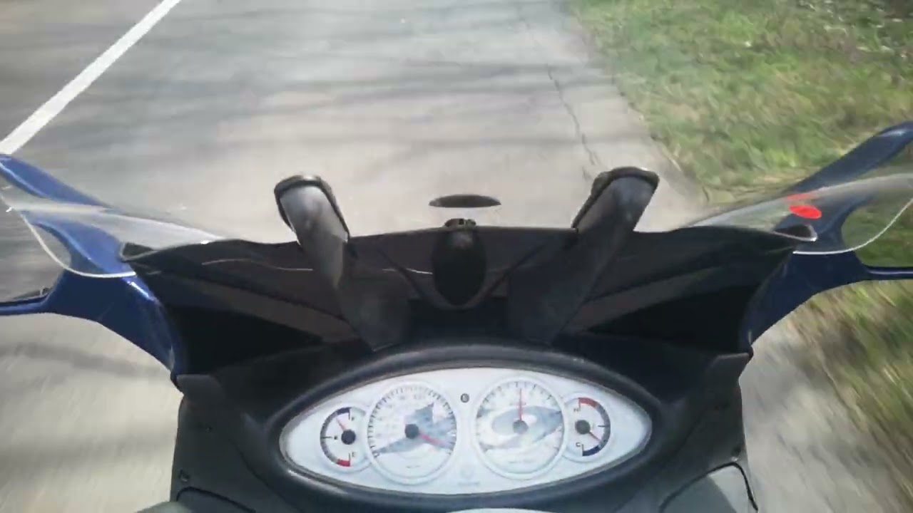 Piaggio X9 500 evo maximum speed test