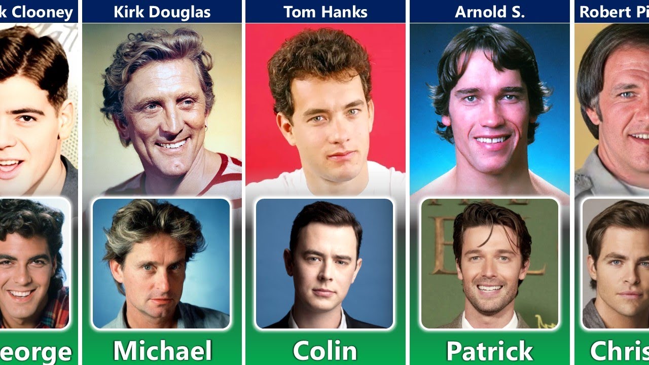 Hollywood Fathers And Their Sons At The Same Age! Part 1