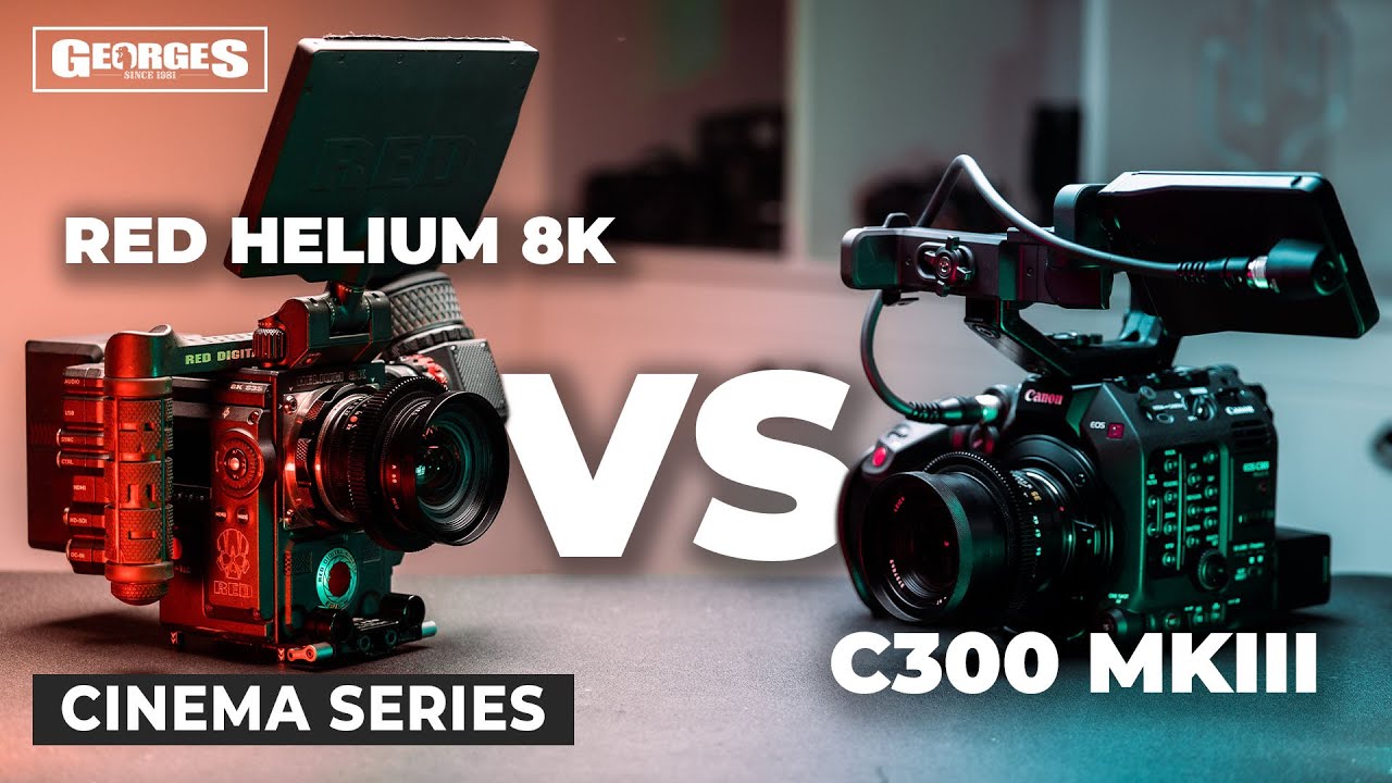 Canon C300 vs Red Epic 8K Helium Sensor | Cinema Series