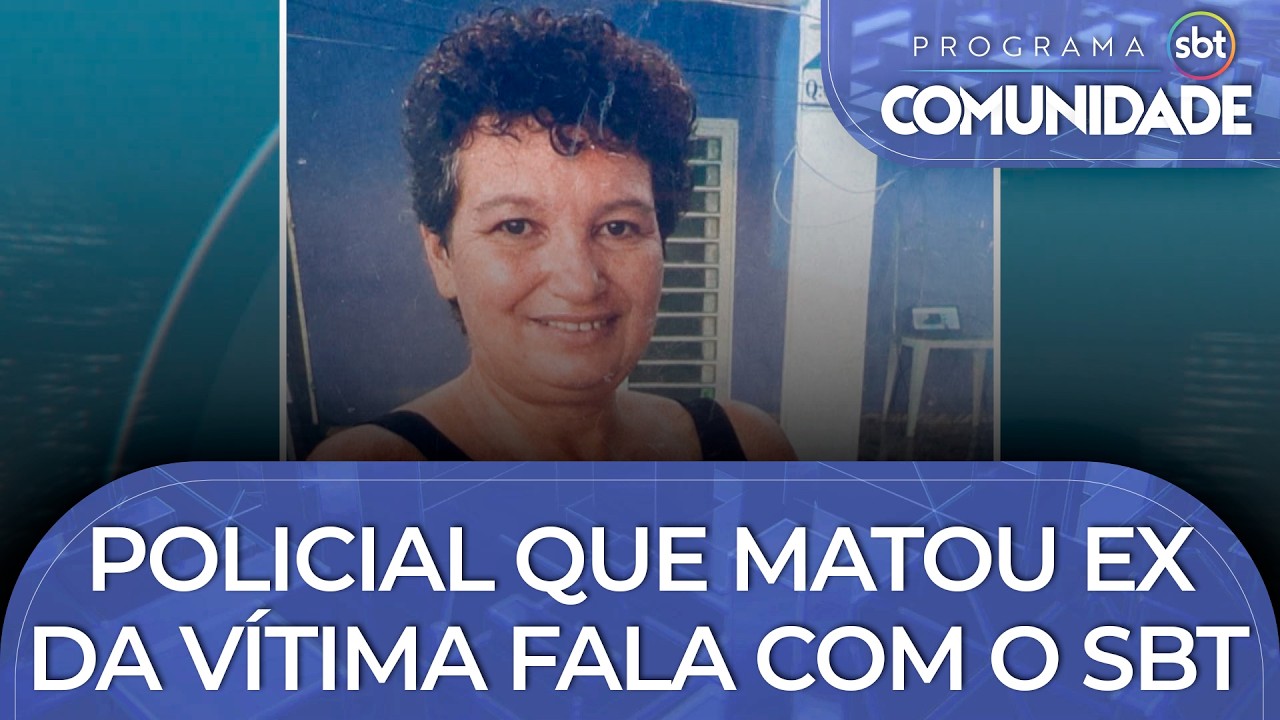 Feminicídio de professora: Policial que matou ex da vítima fala com o SBT
