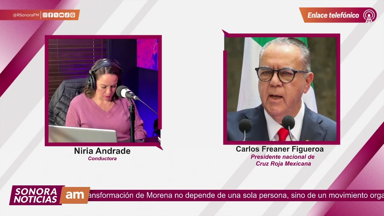 Entrevista con Carlos Freaner | La Cruz Roja Mexicana puso en marcha la colecta estatal 2026