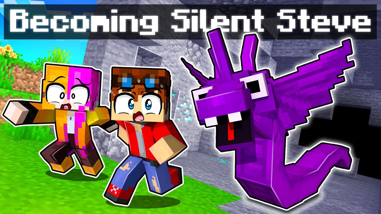 Transformed To SILENT STEVE in Minecraft!