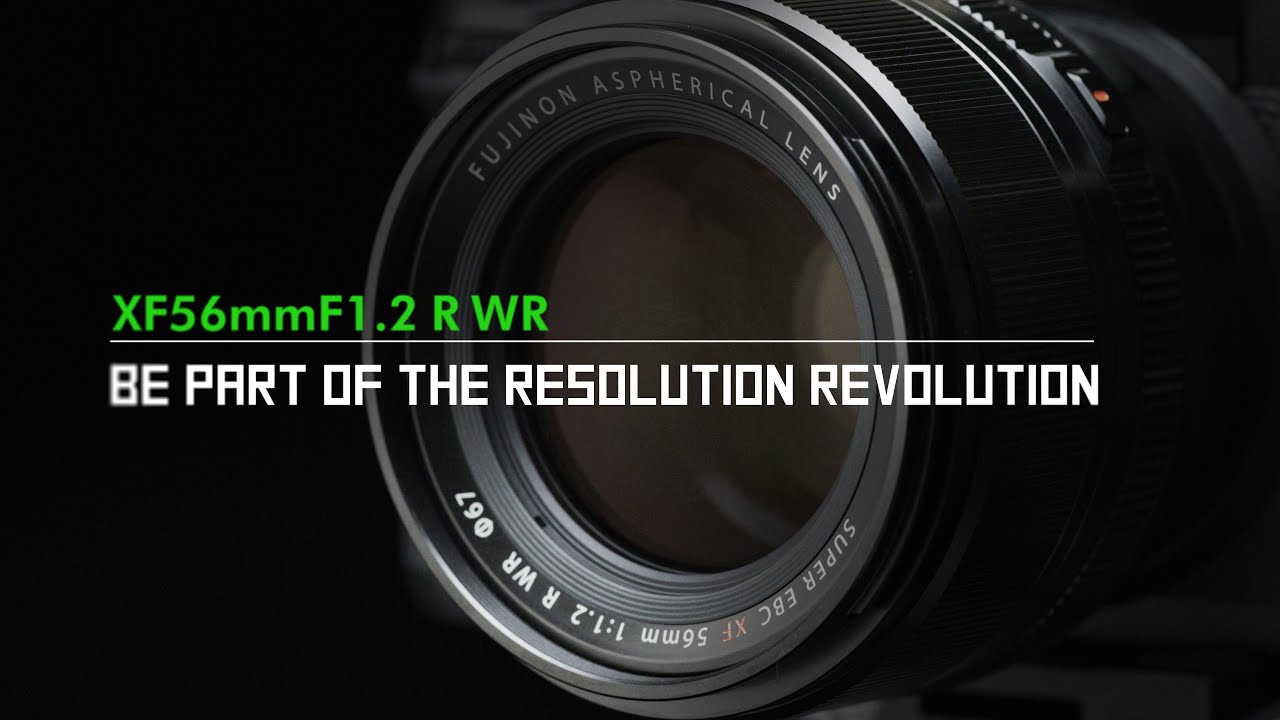 FUJINON XF56mmF1.2 R WR Promotional Video / FUJIFILM