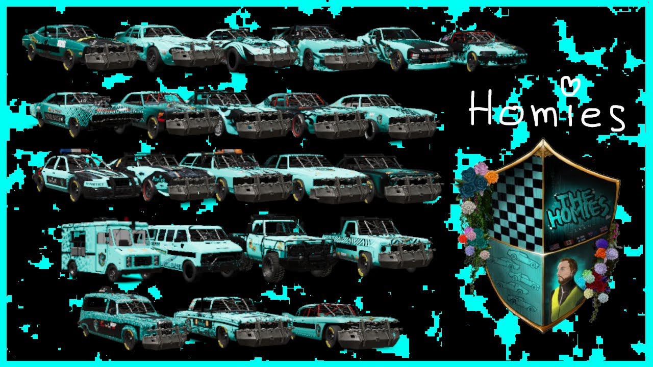 Homies Skin Showcase for TDRL Season 3 #wreckfest