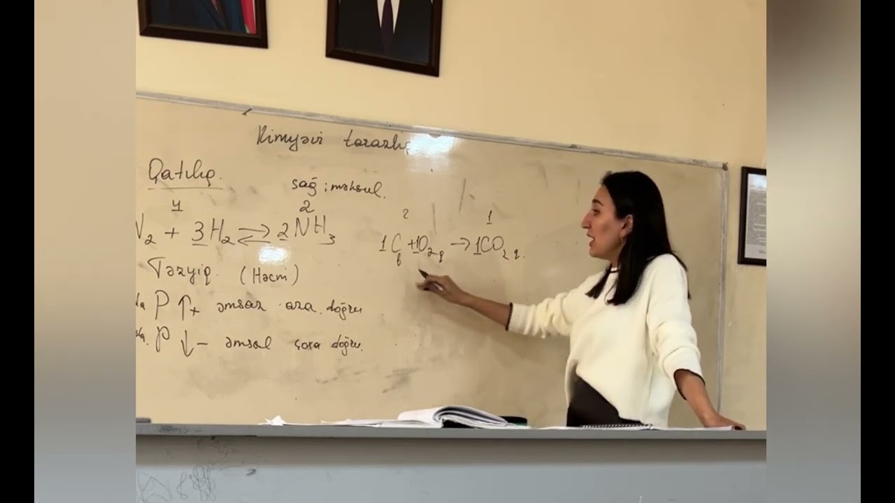 Kimyəvi tarazlıq.Tarazlığa təsir edən amillər-2