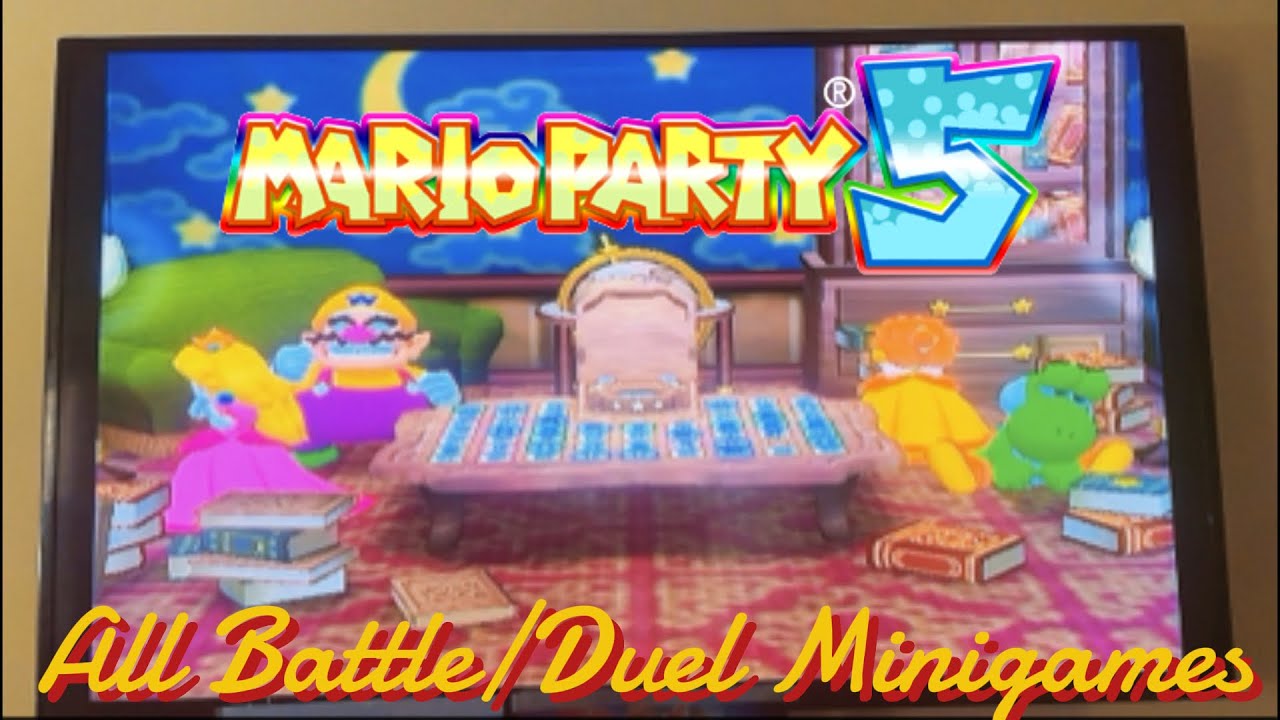 Mario Party 5: All Battle/Duel Minigames (First Video in 2026) (Read Description)