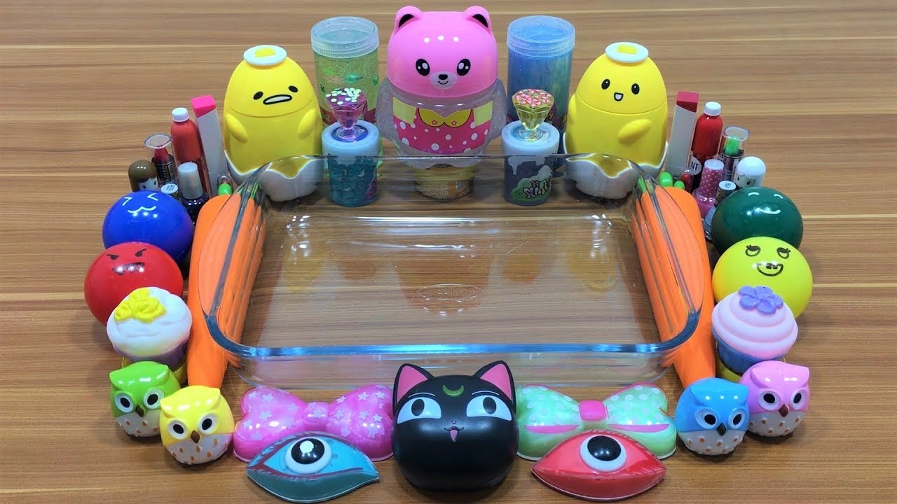 Mixing Random Things Into Store Bought Slime #8 | Satisfying Slime Videos | Mickey Slime