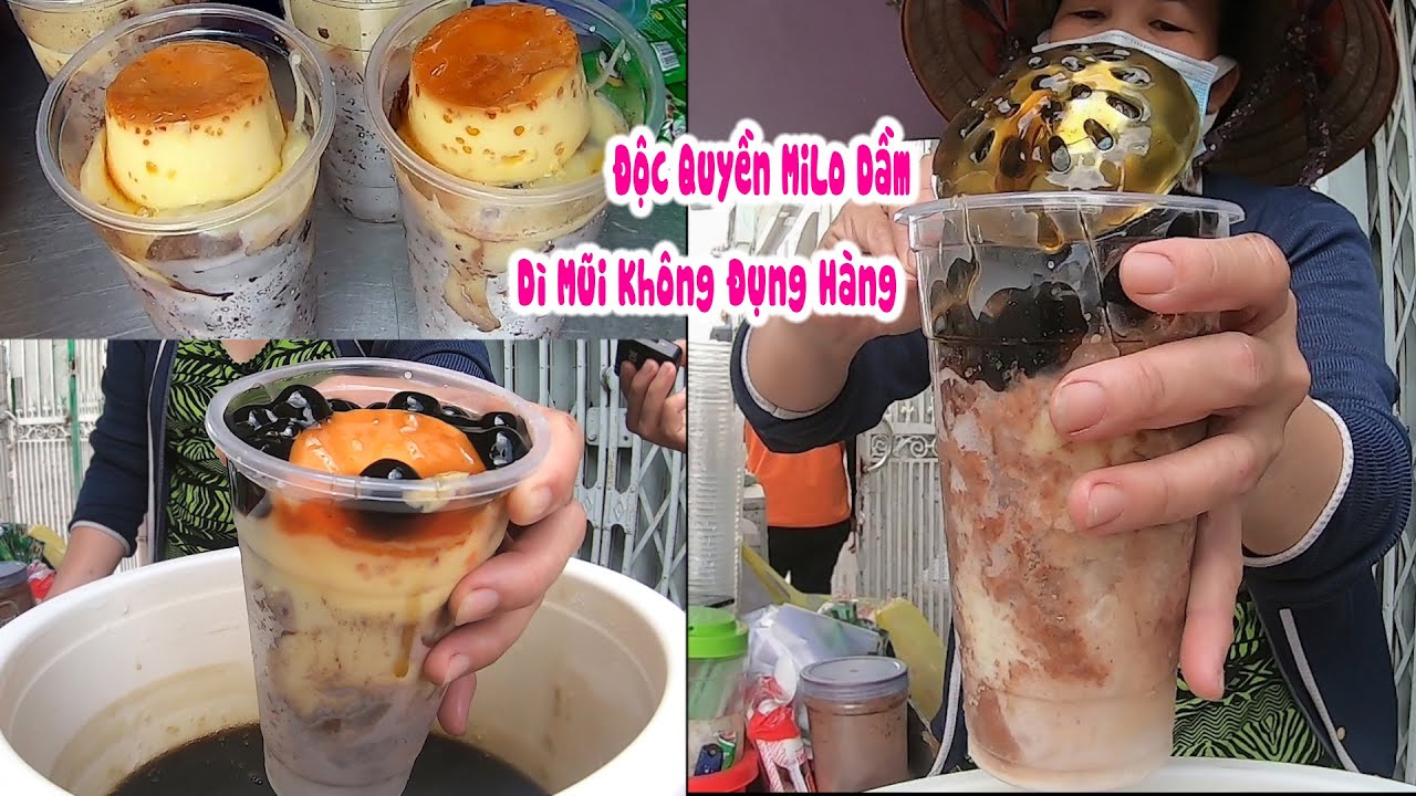 Milo dầm D&igrave; Mũi tr&acirc;n ch&acirc;u bự nhiều topping n&oacute;i bị mạo danh, khẳng định độc quyền người b&aacute;n đầu ti&ecirc;n