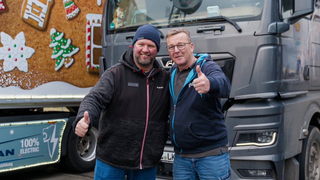 Kögel & MAN präsentieren den Weihnachtstruck 2025