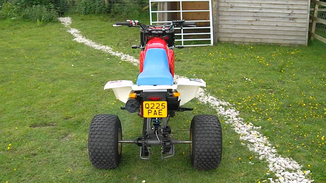 Yamaha Tri-Z 86 cold start