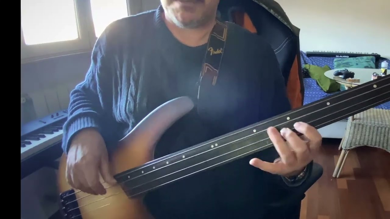I've never been in love before - fretless bass solo - IBANEZ SRH500F