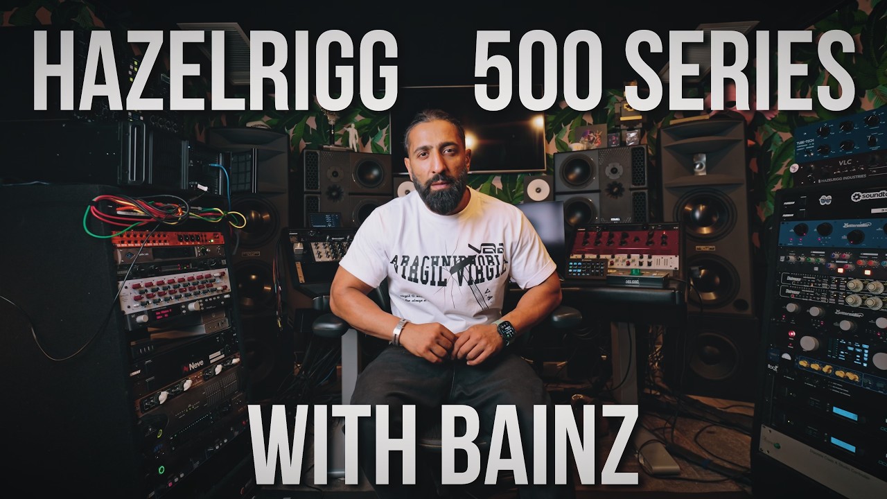 Multi-Platinum Mixer Bainz Breaks Down His Go-To Vocal Chain | Hazelrigg Industries 500 Series Demo
