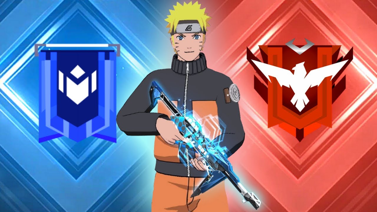 Do Platina ao Mestre com a Nova Skin do Naruto no Free Fire!!