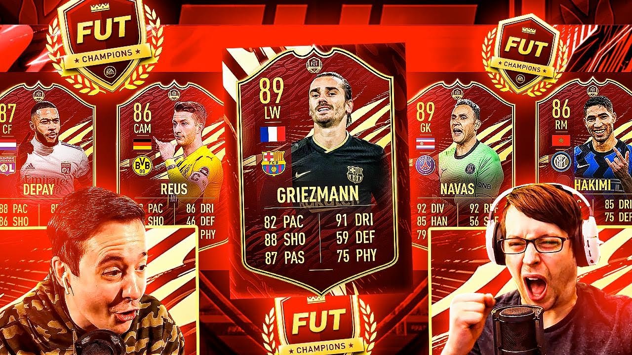 НАГРАДЫ ELITE FUT CHAMPS С ОГРОМНЫМ ПРИЗОМ W!!! - ОТКРЫТИЕ НАБОРА FIFA 21 ULTIMATE TEAM