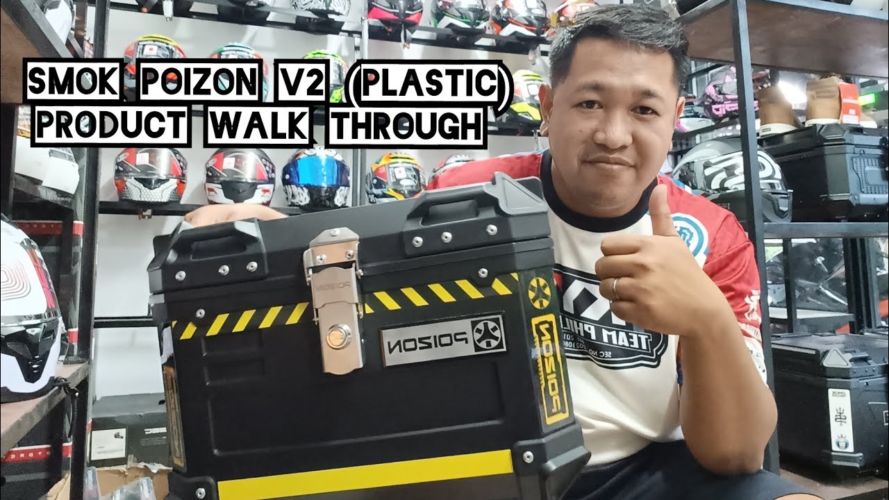POIZON V2 45L (PLASTIC TOPBOX) PRODUCT WALK THROUGH