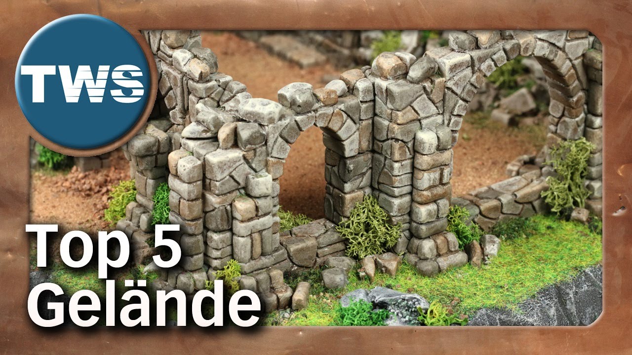 Making-of: Top 5 Gelände – meine liebsten TWS-Projekte (Tabletop, favorite terrain, best of)