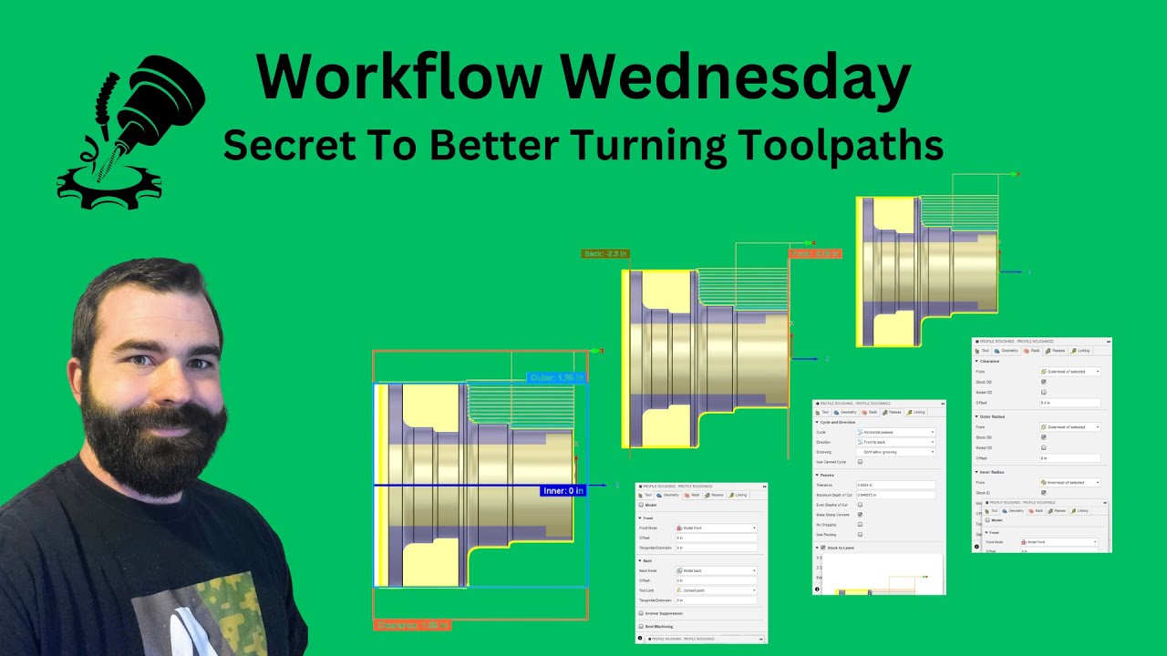 Workflow Wednesday: Secret To Better Turning Toolpaths