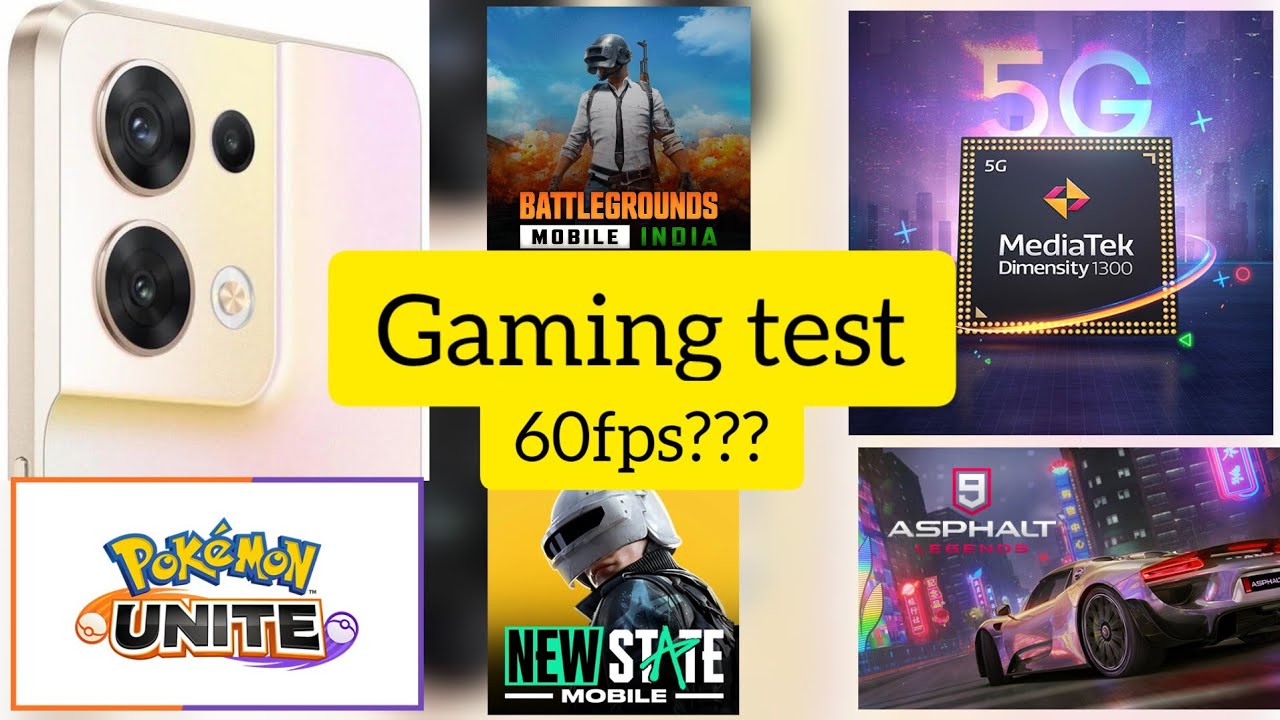 Reno 8 Gaming Test (2023)  || Mediatek Dimensity 1300 Gaming Test #reno8 #jonathangaming #scout