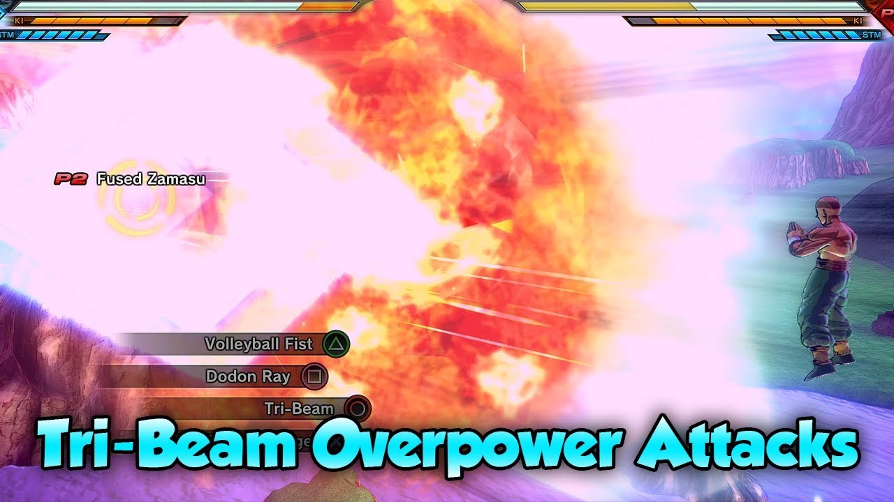 Charged Tri-Beam Overpower Attacks?! - Dragon Ball Xenoverse 2