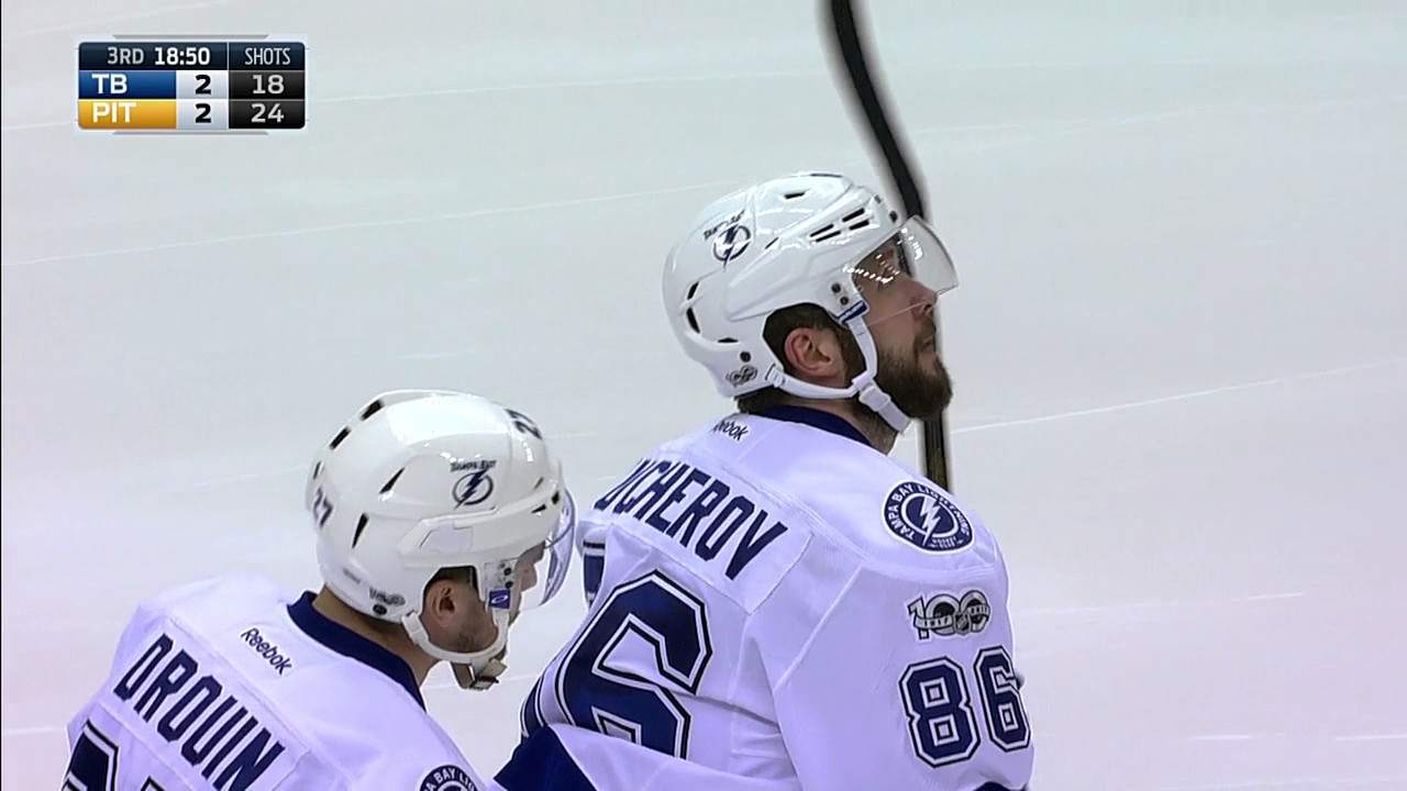 Drouin's speed leads to power play goal by Kucherov