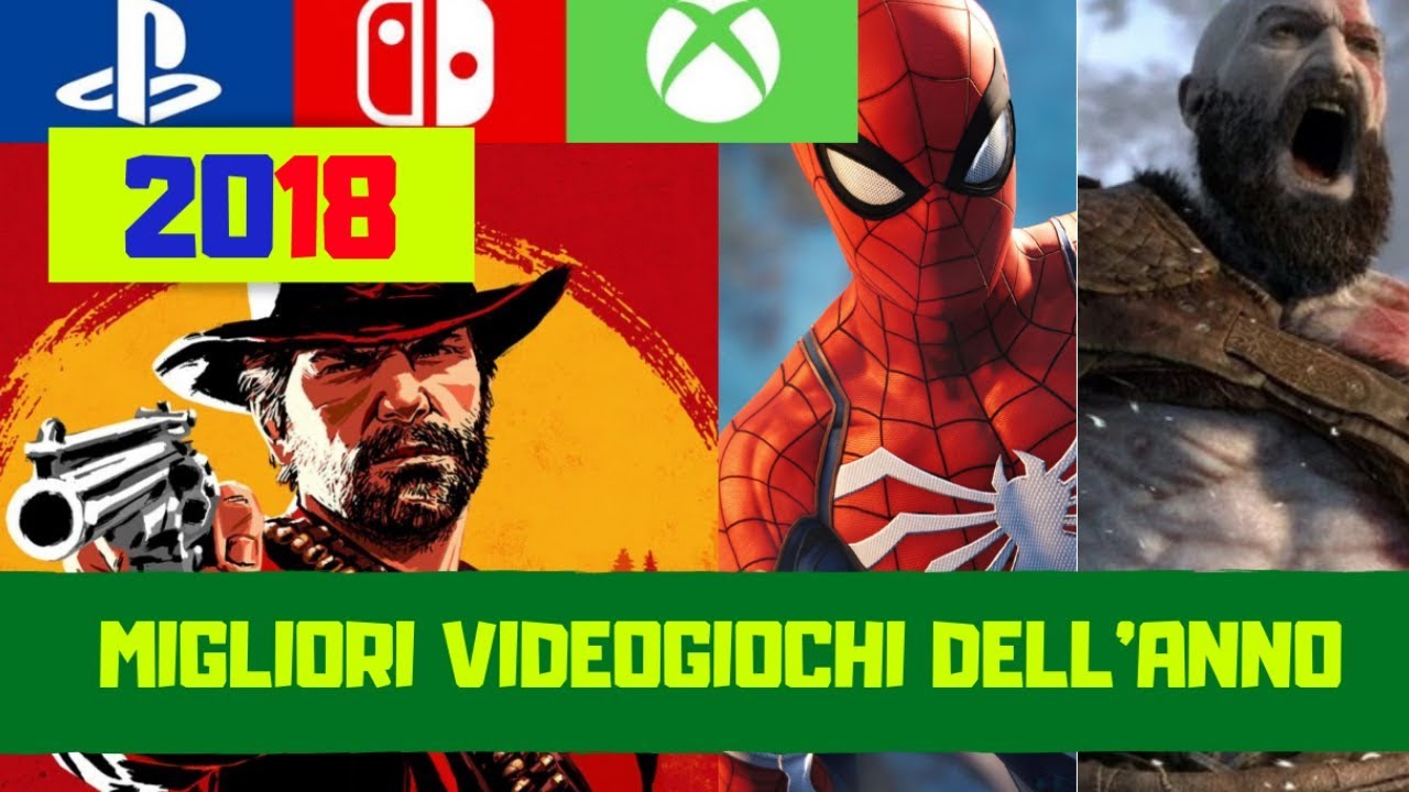 TOP 10 VIDEOGIOCHI 2018 (GAMES of the YEAR)