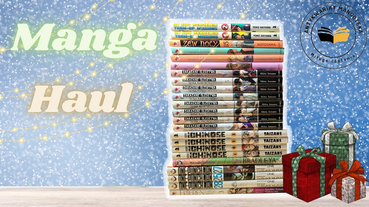 23. 20+ Manga Haul - Czas na kolejne skarby z Mangoteki