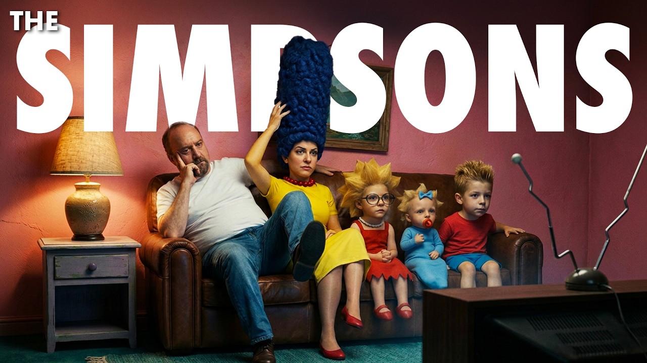 The Simpsons 2026 Live Action - Original Intro Remade in AI
