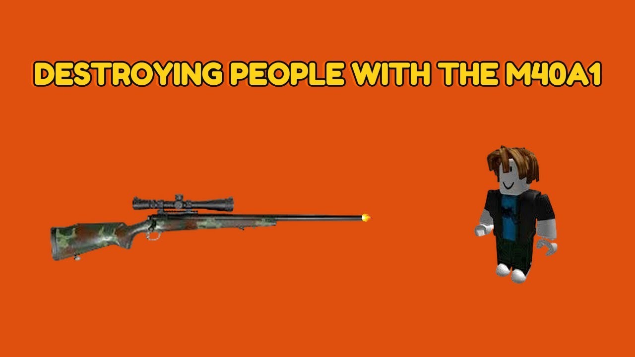 Turning into the best player with the M40A1 SNIPER!!