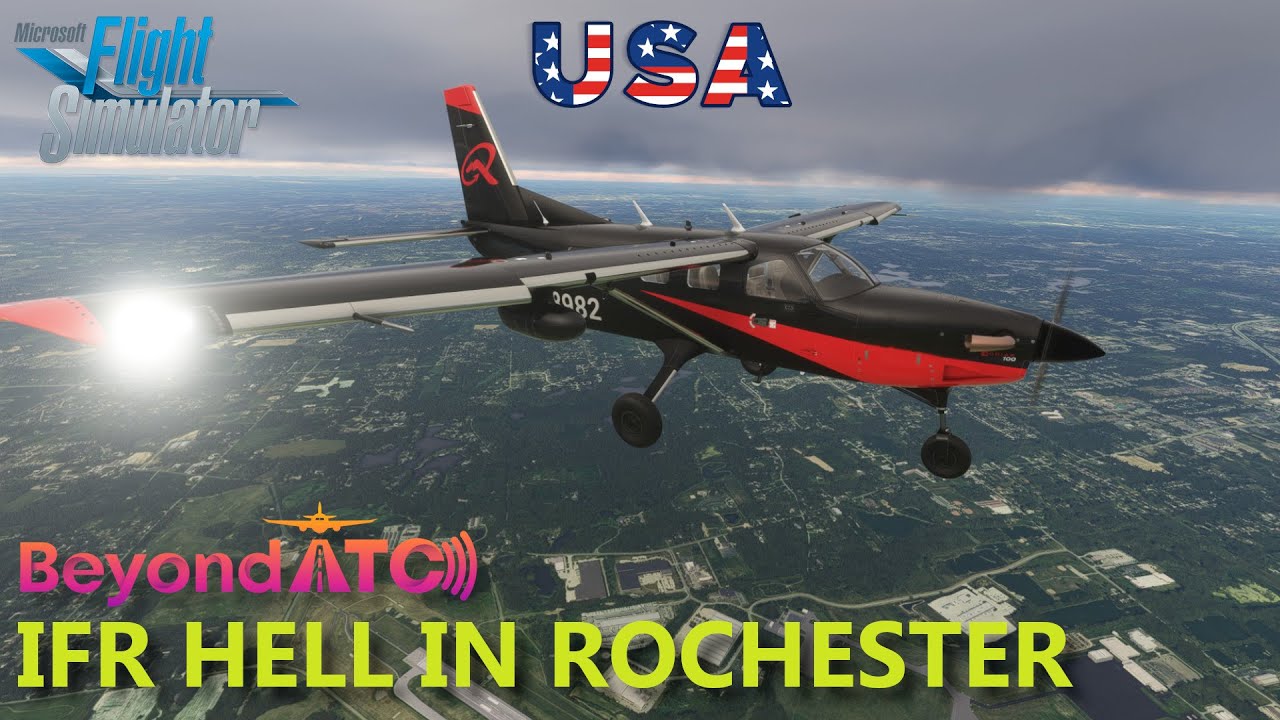Microsoft Flight Simulator 2020 Full Flight | Kodiak 100 | Rochester, NY | Episode 281
