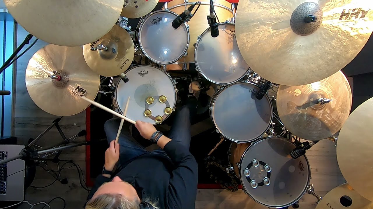 LP Tambo Jingle Rings Drum Sound Test on Drums