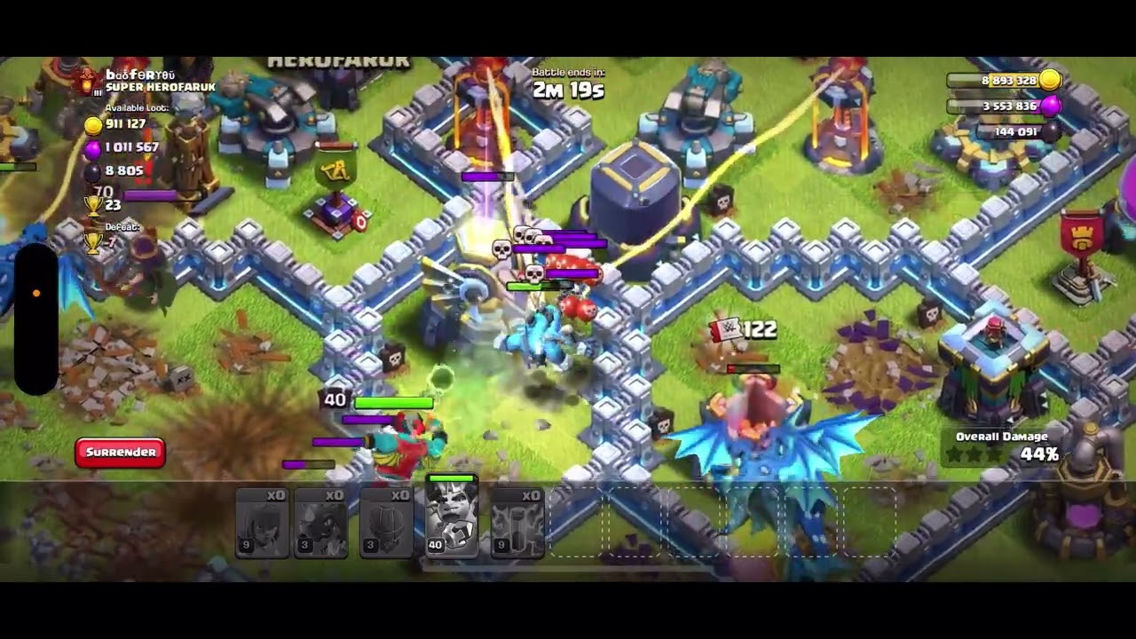 Clash Of Clans Main Account Playthrough Part 68: Less Abandoned Bases In Champions League