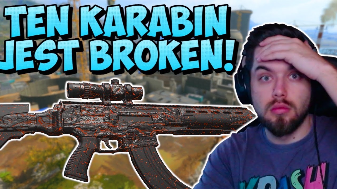 TO M&Oacute;J ULUBIONY KARABIN Z METY! - WARZONE 3 (MTZ 762)