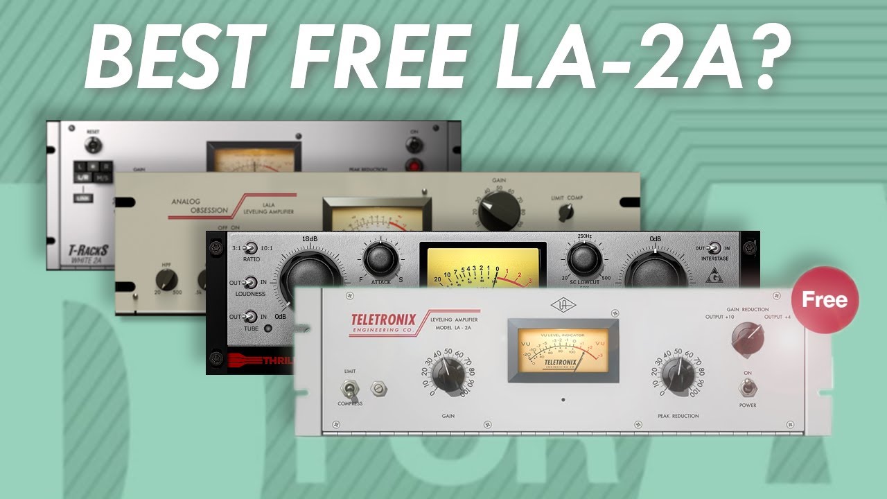 UAD LA-2A is FREE - but is it even worth downloading? (UAD vs LALA vs VOS vs IK vs Melda)