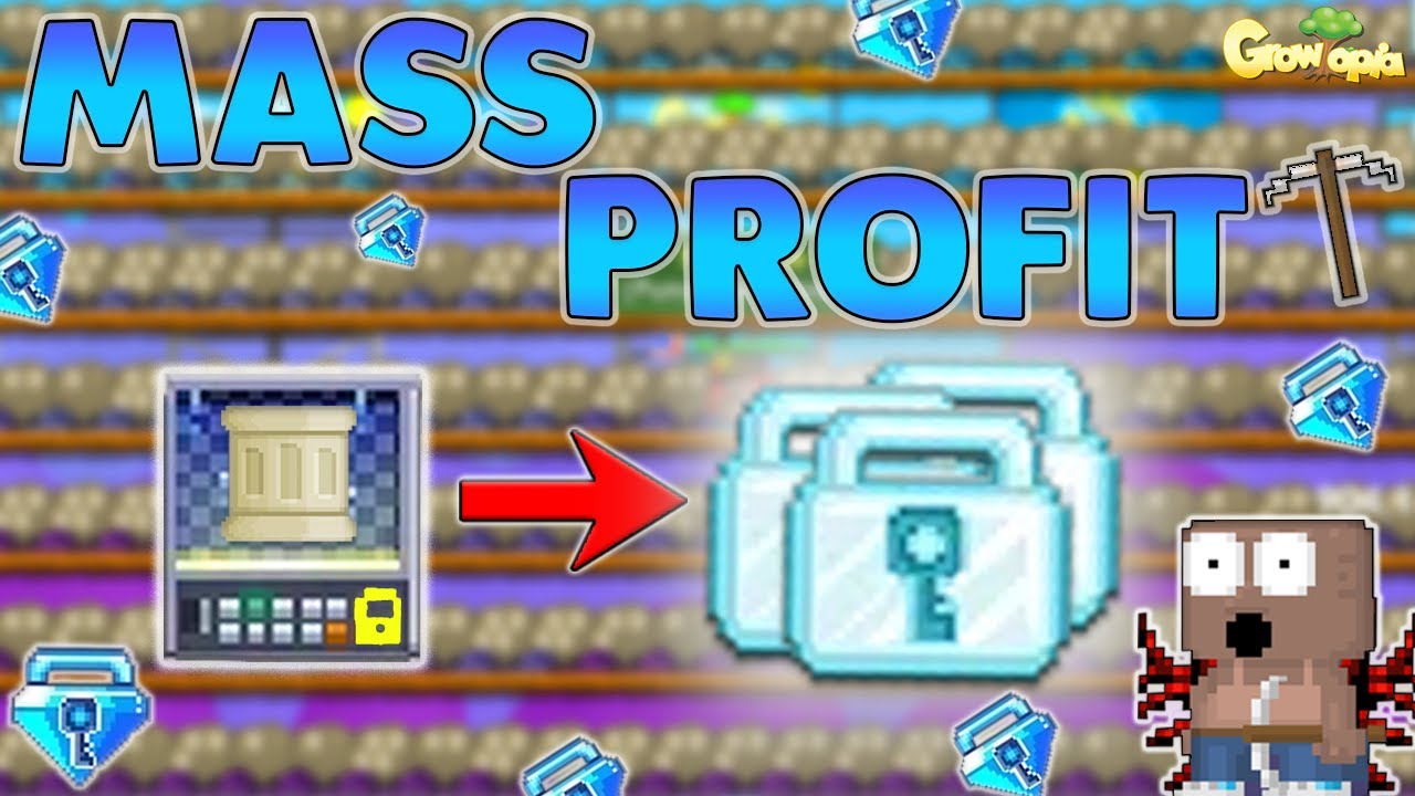 Profit 4 DL+ from Mass Pillar - Growtopia