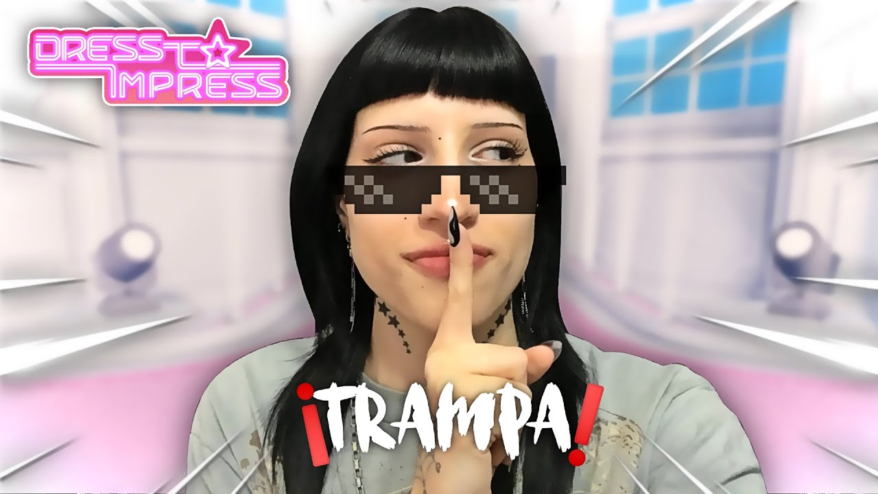 GANO HACIENDO TRAMPA EN DRESS TO IMPRESS🫦 (otra vez)