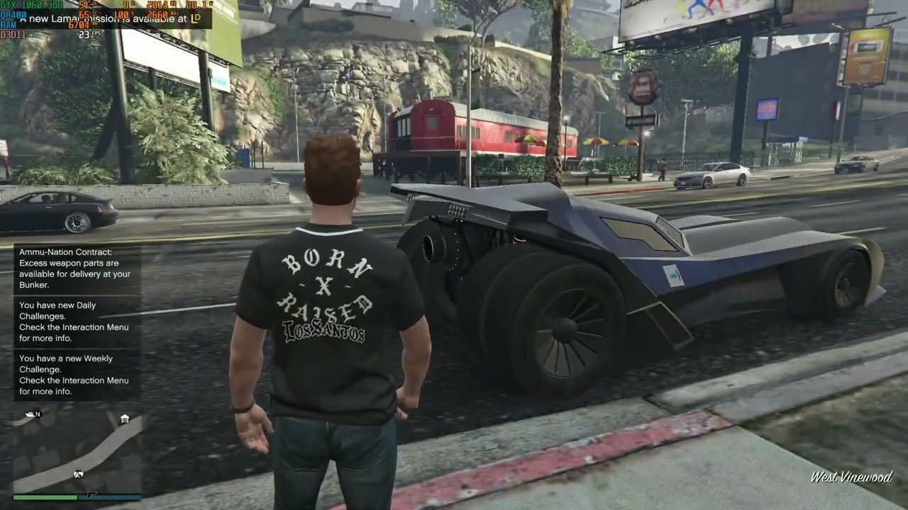 Grand Theft Auto 5 on Core 2 Quad Q8400 and GTX 1060 3GB