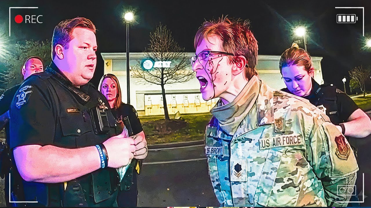 Amerikan Askeri Vs 5 Polis