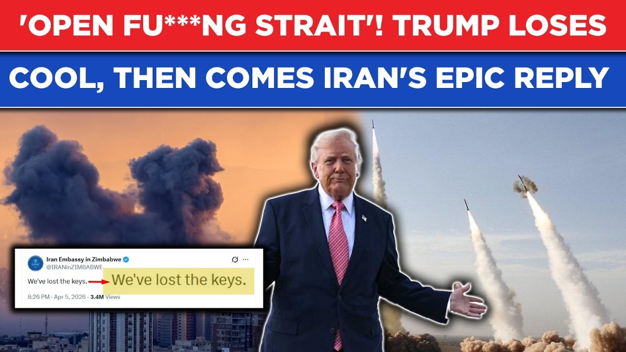 'OPEN FUC**NG STRAIT'! Trump LOSES COOL, Then Comes IRAN's EPIC 'KEY LOST' Response, HEATED EXCHANGE