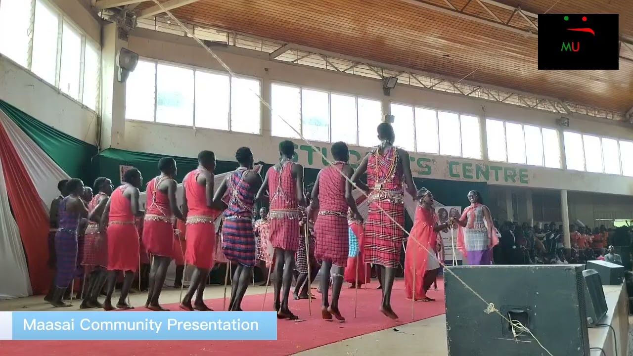 The Epic Maasai Community Presentation   Moi University Cultural Week 2022
