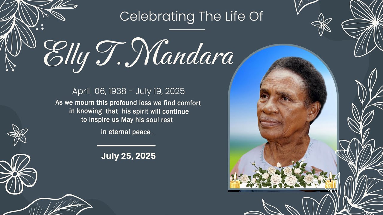 IBADA YA MAZISHI YA ELLY T MANDARA