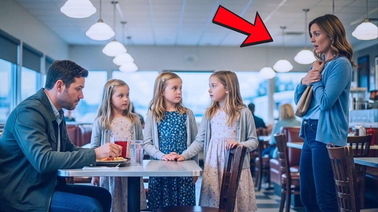 Single dad planned to eat alone—until his triplets invited someone unexpected