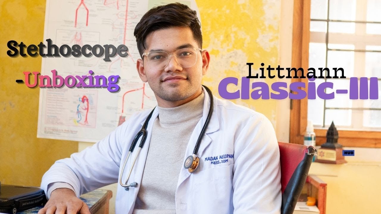 this steth stole my heart❤️| Unboxing The Littmann Classic-III Stethoscope |Limited Edition| MMC-IOM