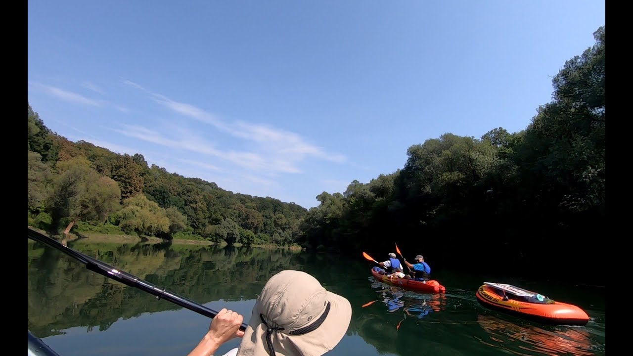 Kajakom po Kupi, 55km; 24.-25.07.2021.
