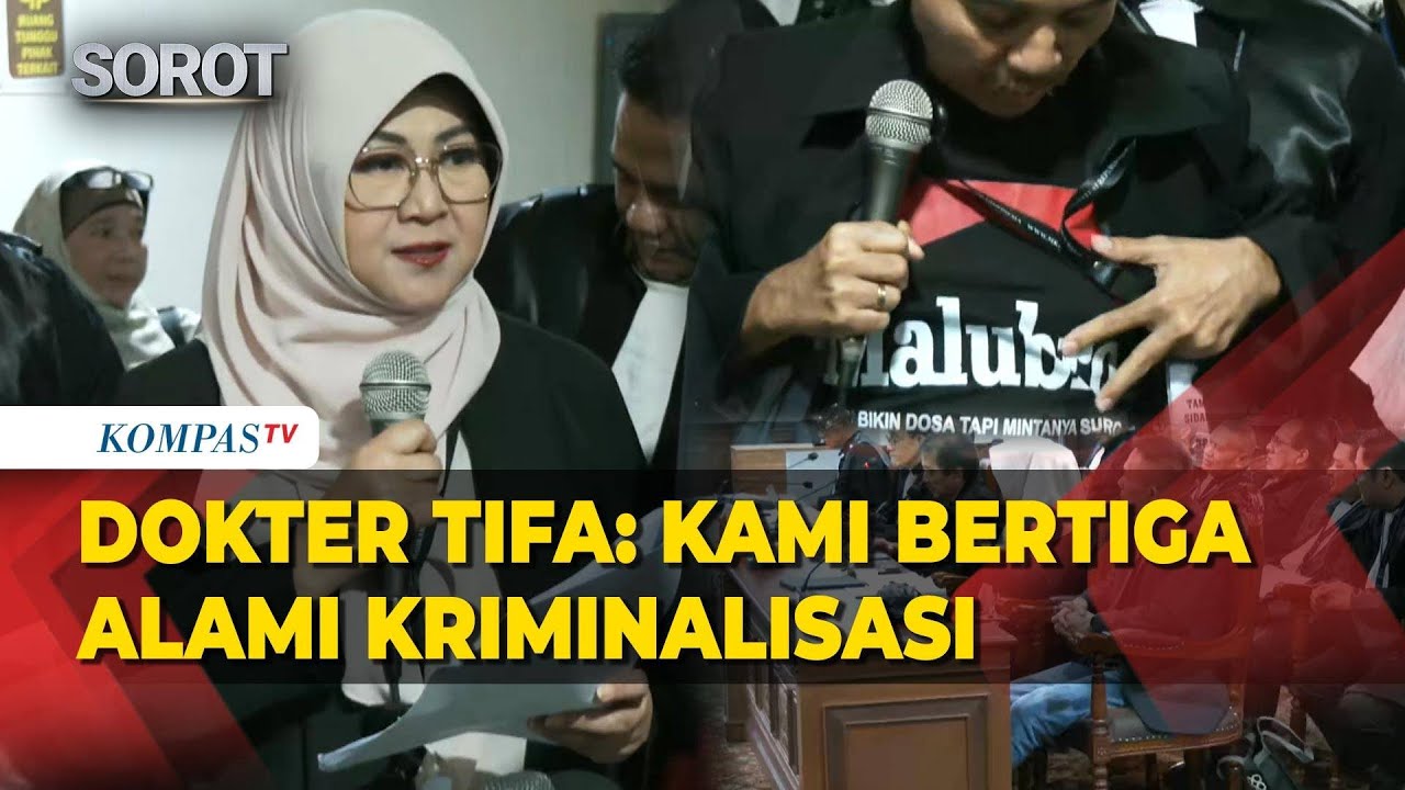 Usai Sidang di MK: Dokter Tifa Tegaskan RRT Alami Kriminalisasi, Roy Suryo Pamer Baju 'Malubro'